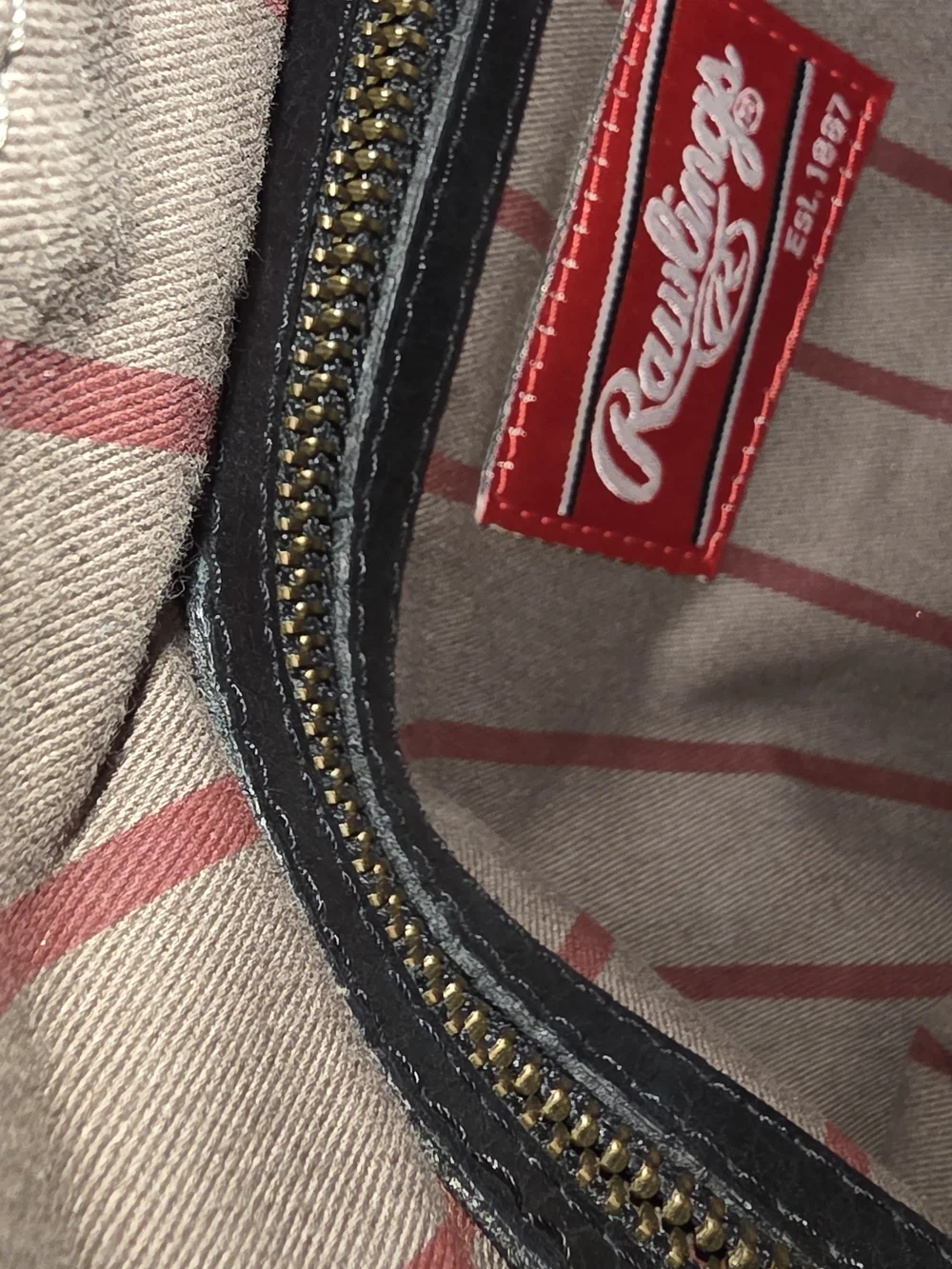 Rawlings Black Leather Men's Messenger Bag